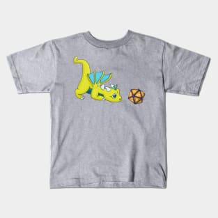 Yellow Dice Goblin Dragon Baby Kids T-Shirt